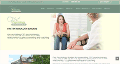 Desktop Screenshot of borderspsychology.co.uk